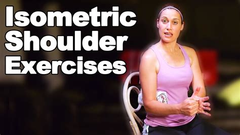 Isometric Shoulder Exercises