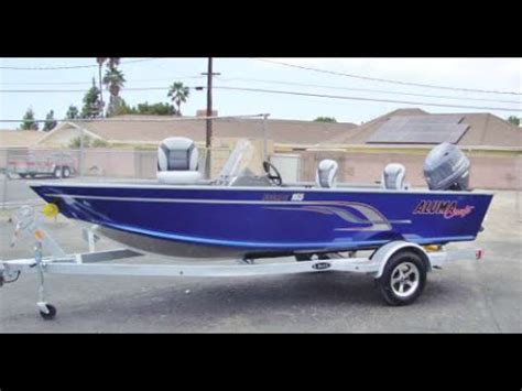 Alumacraft Escape 165 with 50 HP Yamaha 2016 Model Year - YouTube