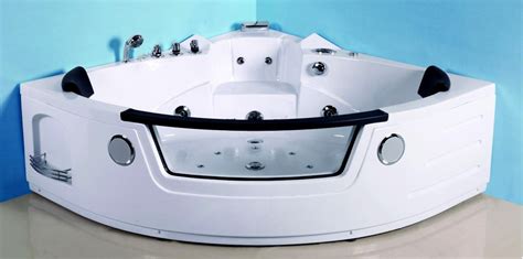 2 Person Indoor Hydrotherapy Whirlpool Jetted Massage Bathtub Bath Tub ...