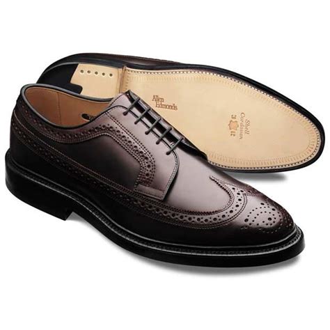 Allen Edmonds MacNeil Cordovan Wingtips 9097 Burgundy Genuine Shell Cordovan Cordovan Shoes ...