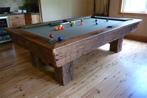 Barnwood-Pool-Tables | Rustic Pool Table | Aspen Rustic Inc. | Custom Built Game Room Furniture