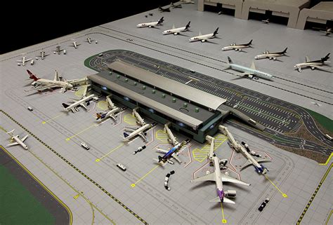 GeminiJets Airport Terminal Set 1/400 (GJARPTB) - Aircraft Model Store