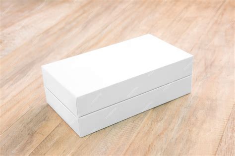 Premium Photo | Empty white box mock up for product