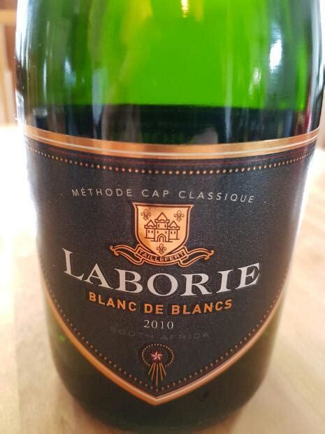 2010 Laborie Estate Wine Blanc de Blancs, South Africa, Coastal Region, Paarl - CellarTracker