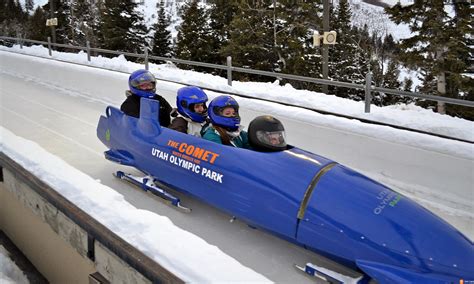 Gone in 60 Seconds: My Epic Ride on the Comet Bobsled at Utah Olympic Park - Dad Logic