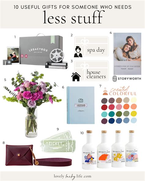 10 Useful Gifts for Someone Who Needs Less Stuff