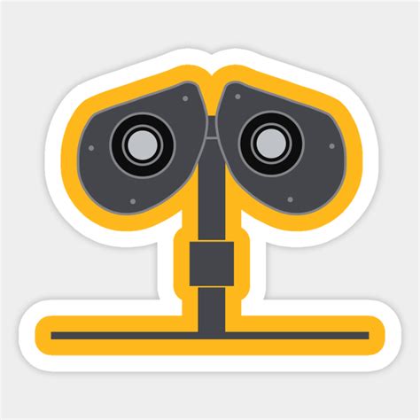 Wall-E Eyes - Wall E - Sticker | TeePublic