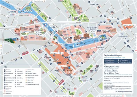 Paddington Station London Map