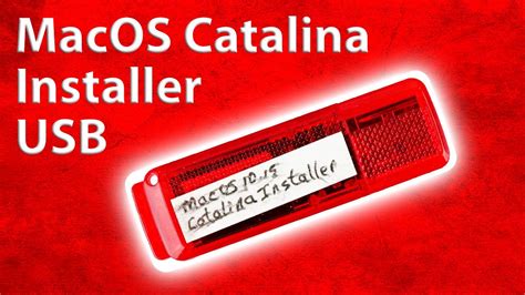 How To Create A Bootable MacOS Catalina USB Installer - Easy, Official Method - YouTube