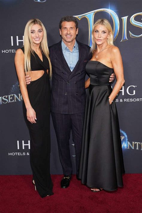 Patrick Dempsey hits 'Disenchanted' premiere with wife Jillian and daughter Talula - Good ...