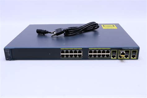 CISCO CATALYST WS-C2960G-24TC-L ETHERNET SWITCH | Premier Equipment Solutions, Inc.