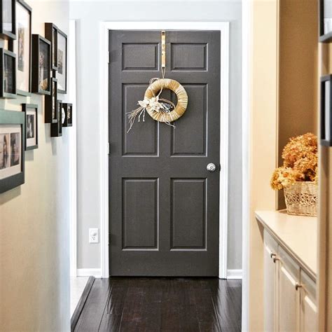 Door paint color is Urban Bronze Interior Door Colors Ideas, White ...