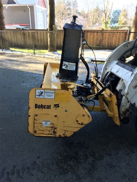 Used Bobcat Ingersoll Rand 1812X61 Snowblower attachment – Coast ...