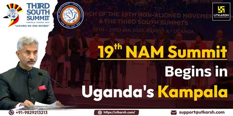 EA Jaishankar Begins 19th NAM Summit in Uganda's Kampala