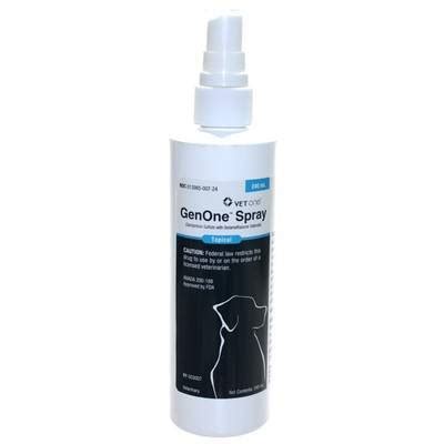 GenOne Spray: Gentamicin/Betamethasone for Dogs - VetRxDirect