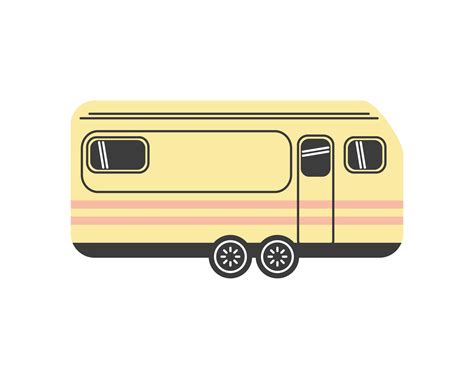 camper trailer vacation travel 3791976 Vector Art at Vecteezy