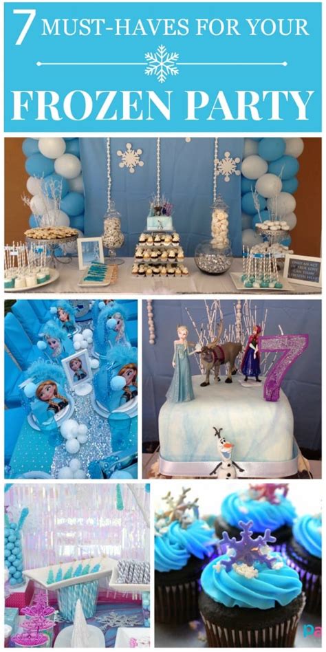 7 Things You Must Have at Your Frozen Party | Catch My Party