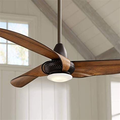 Buy 56 Sleuth Modern Ceiling Fan Light LED Dimmable Oil Rubbed Bronze ...