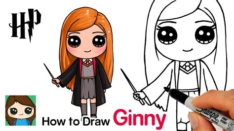 How to Draw Ginny Weasley | Harry Potter - YouTube