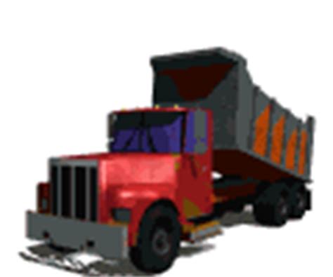 Freight, Delivery, Transport Truck and Dump Truck Animations