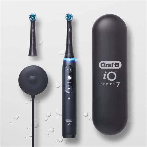 Customer Reviews: Oral-B iO Series 7 Connected Rechargeable Electric Toothbrush Onyx Black IO7 ...