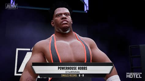 Powerhouse Hobbs | AEW Fight Forever Roster