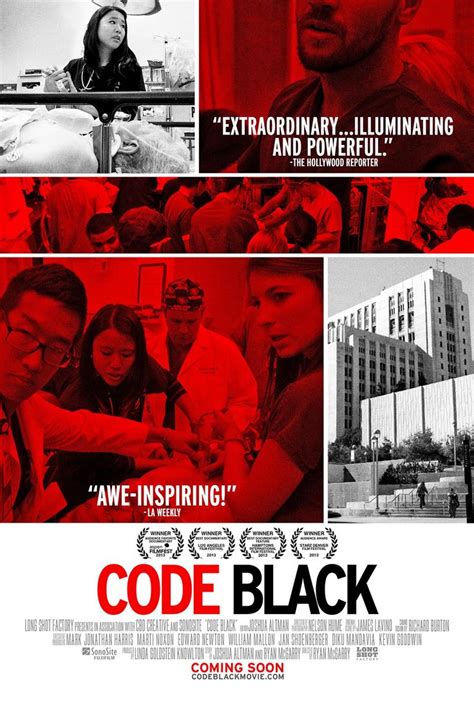 "Code Black" (CBS-September 30, 2015) is the latest in a long line of medical dramas. Remains to ...