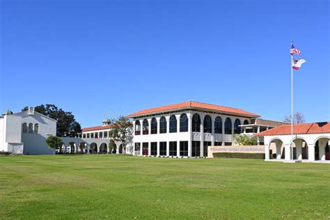 FULLERTON, CALIFORNIA - 21 DEC 2022: Fullerton Union High School is a Public High School in the ...