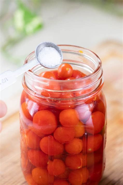 Canning Cherry Tomatoes (Two Simple Ways) | Recipe | Canning tomatoes recipes, Canning cherry ...