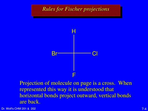 PPT - 7.7 Fischer Projections PowerPoint Presentation, free download ...