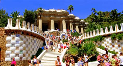 park guell views over barcelona | AB Blog