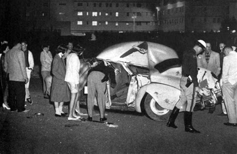 See 35 vintage car wrecks from the days before seat belts & airbags - Click Americana