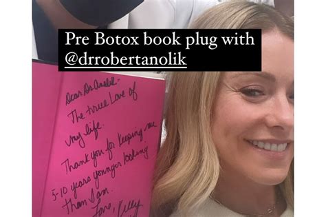 Kelly Ripa Takes 'Pre Botox' Break to Share Her Book with Her 'True ...