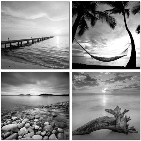 Photography Prints Downloadable Prints Ocean Print Beach Wall Art Black and White Beach Decor ...