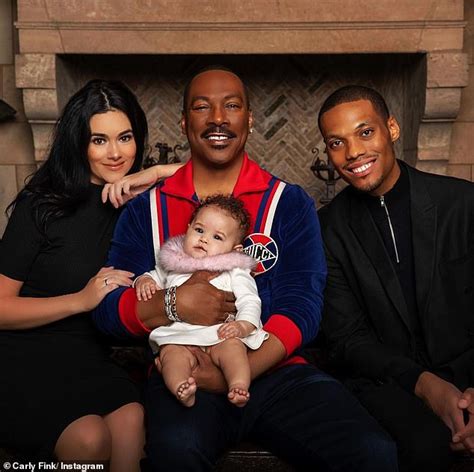 Eddie Murphy's son Myles Murphy marries Carly Fink in Beverly Hills ... couple shares four-year ...