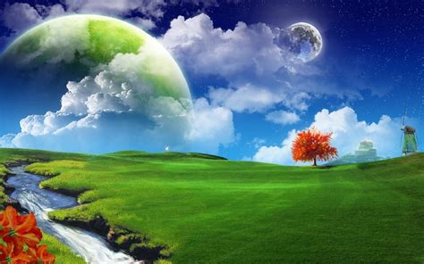 Dreamy Landscape - Wallpaper, High Definition, High Quality, Widescreen