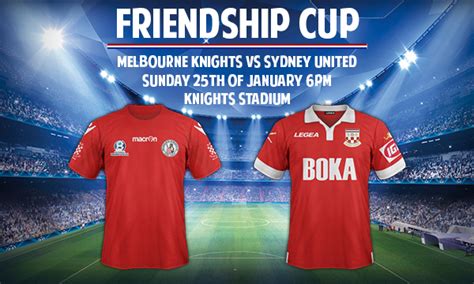 Friendship Cup: Melbourne Knights vs. Sydney United » Melbourne Knights FC