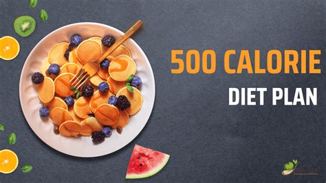 500 Calorie Diet Plan - Diet2Nourish