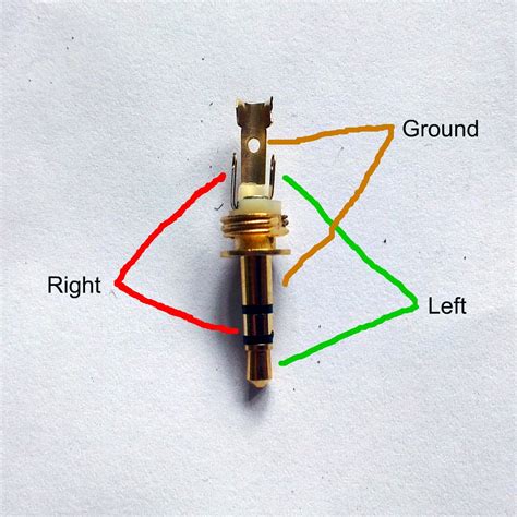 Wiring A 3.5mm Jack Plug