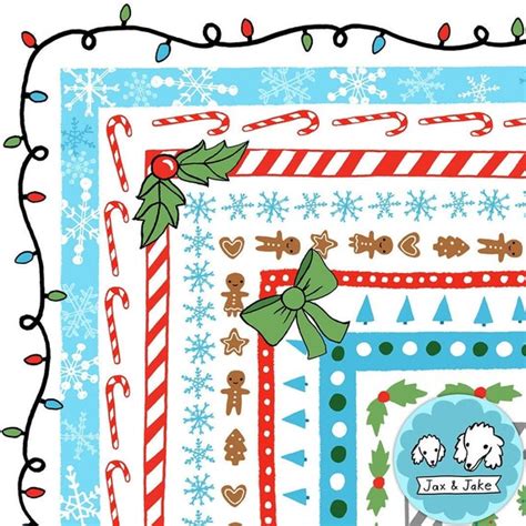 Holly Border Clipart