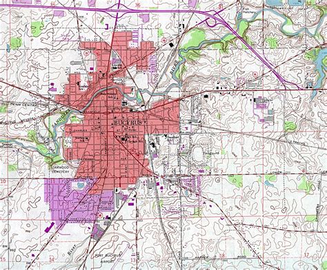 Ohio Maps - Perry-Castañeda Map Collection - Ut Library Online - Dayton Texas Map | Printable Maps