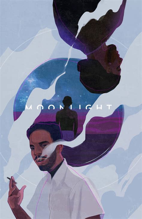 Moonlight (2016) [839 x 1296]. Movie poster art, Poster art, Film art ...