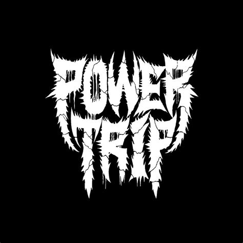 Logo Power Trip Rock Band Digital Art by Meade Esselin | Pixels