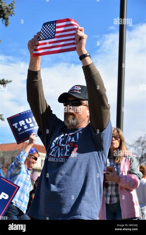 Trump Rally Supporters Stock Photo - Alamy