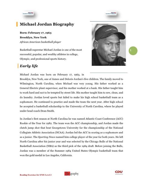 Michael Jordan Biography