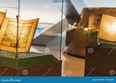 Dubai, UAE - 10.15.2022 - Shot of an Ancient Books on Display at Sheikh ...