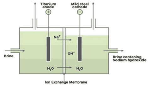 Chlor Alkali Process Diagram Class 10