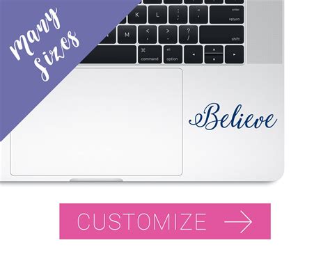 Laptop Name Stickers Laptop Name Decal Stickers for Laptops | Etsy