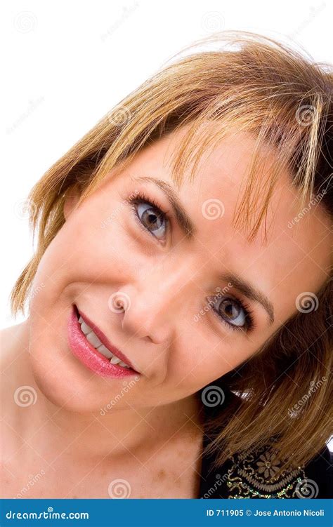 Mom smiling stock image. Image of person, femenine, mother - 711905