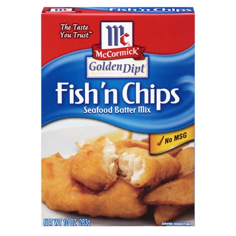 Mccormick English Style Fish & Chips Batter Box | Nassau Candy